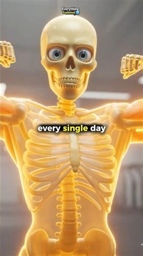 100 SQUATS A DAY: What Happens To Your Body? 🏋️‍♂️#viral #shorts #skelton