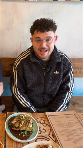 Halisco on Instagram: "Here’s another little chuckle for you about the new menu we’ve got going… Featuring the funniest Razavi out of the lot, big brother Sam 😂 shout out to @mezcla_pdc if ever you’re kicking around PDC way in mexico go check it out 👏 Also another big shout out to Sam who’s come in as head chef and has absolutely smashed it 👌 #haliscobrighton #newmenu #brighton"