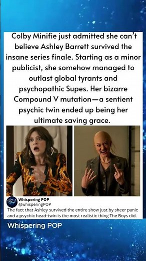 Colby Minifie just admitted she can't believe Ashley Barrett survived the insane series finale.