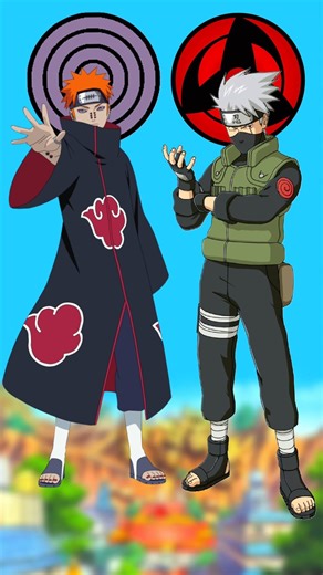 Akatsuki vs kakashi | who is strong? #naruto #kakashi #akatsuki #youtubeshorts #shorts