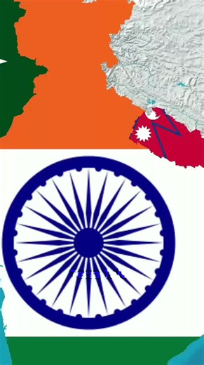 What if Akhand Bharat still Existed 🕉️👑 #fyp #viral #akhandbharat #geography #mapfacts