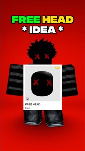 RED CROSS EYES HEAD FREE ON ROBLOX 🤯🔥 #roblox
