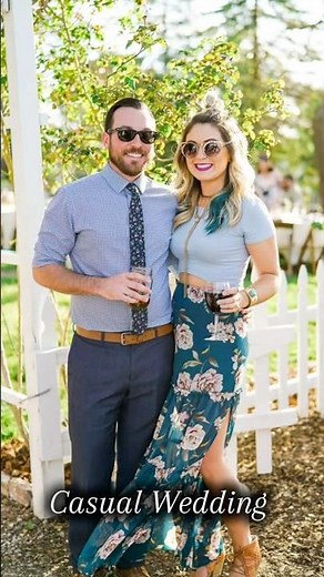 What To Wear To A Casual Wedding - Casual Wedding Ideas
