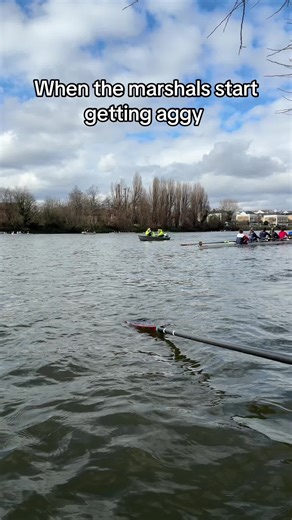 Tension Builds While Waiting for Rowing at Hammersmith