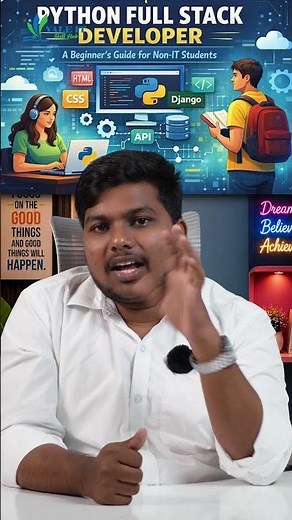 💻 Full Stack Python vs Normal Python | 🐍 Python Explained in Tamil | Beginners Guide