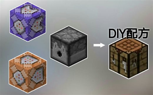 【Minecraft】如何用命令方块和发射器自定义合成配方