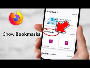 Show Bookmarks in Firefox on Your Phone – Easy Tutorial!