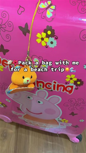 🥥🌺Pack a bag with me for a beach trip☀️🌊