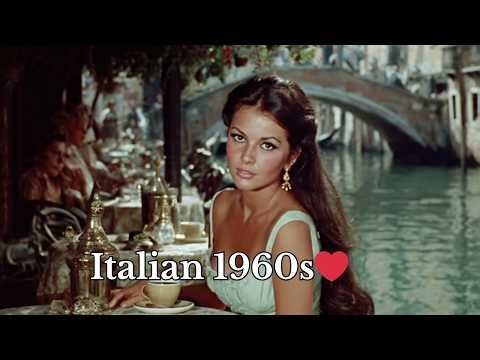 Vintage Italian Love Songs 1960s ❤️ Ti Amo | Vintage Riviera Romance (Venice, Capri, Amalfi, Rome)