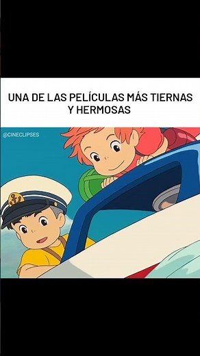 Ponyo 🐟💕 | Una de las películas más tiernas que verás #Ponyo #StudioGhibli #Anime