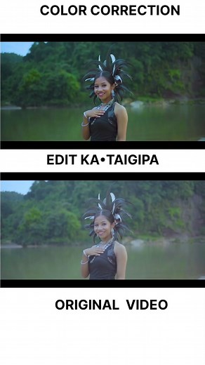 Tangka tangka basic color correction original video aro edit kataigipa dingtanga Edited:Primere pro | Brillin Sangma