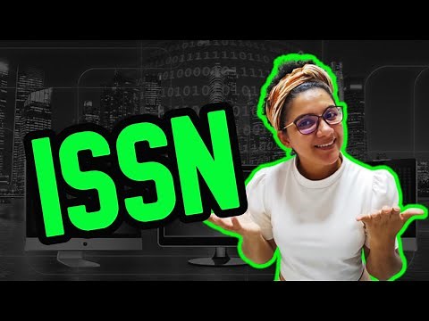 O que significa a sigla ISSN?