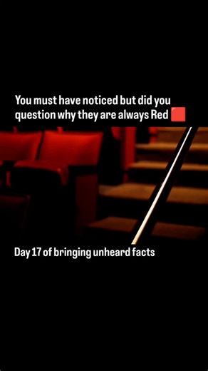 Better Humans Lab | Why are theater seats almost always red? It’s called the "Purkinje Effect." In low-light conditions, the human eye loses sensitivity to the... | Instagram