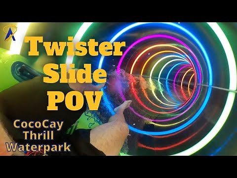 Twister Slide POV at CocoCay Thrill Waterpark