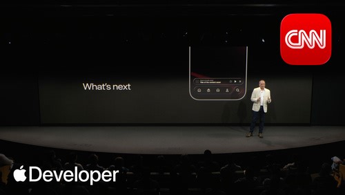 Liquid Glass showcase: CNN - Meet with Apple - Vidéos - Apple Developer