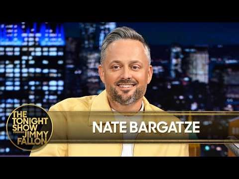 Nate Bargatze Gives Jimmy a Gift, Talks New Movie The Breadwinner (Extended) | The Tonight Show