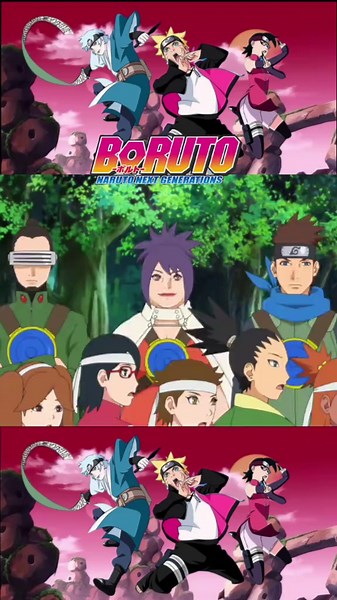 Boruto y sus amigos enfrentan a sus maestros