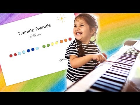 First Easy Piano Songs for Young Kids | The Rainbow Method