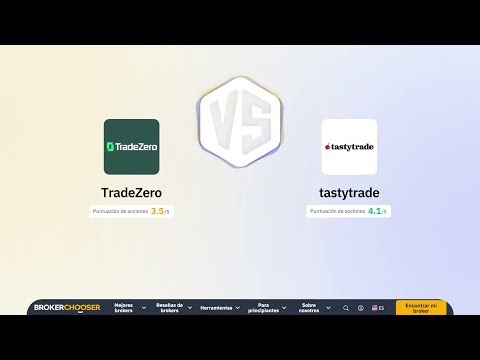 TradeZero vs tastytrade: ¿Qué bróker gana en 2026?