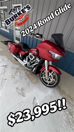 2024 rogue glide with lots of goodies for a steal of a deal! #burkesrepooutlet #motorcycles #fyp #motorcyclesoftiktok #harleydavidson