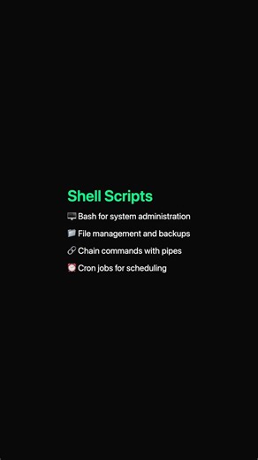 When to Use Shell Scripts 💻