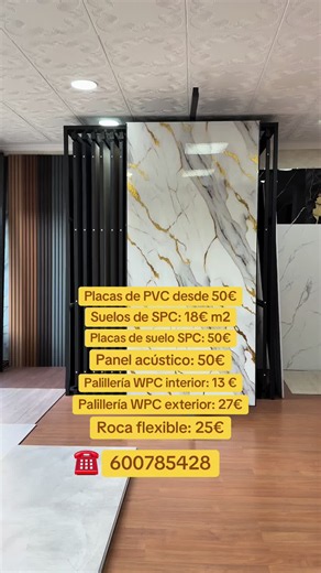 En decohaus tenemos todo para tu reforma, rápido, sin obras y sin polvo, listo para cargar el mismo día 📍Estamos ubicados en: calle uruguay 25, local Posterior, Coslada, Madrid ☎️ 34600785428 contáctanos y cotiza con nosotros #PVC #exteriordesigner #interior #SPC #Decoración