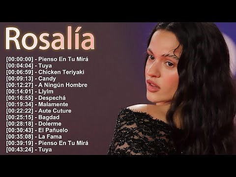 Rosalía 🌹 Greatest Hits 2025 ✨ Full Album with Her Most Iconic & Bold Experimental Tracks