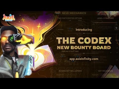 THE CODEX AXIE INFINITY - NEW REWARDS SYSTEM
