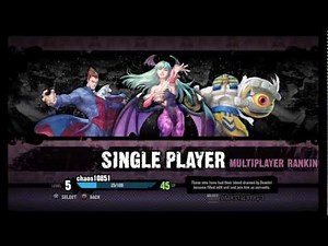 Darkstalkers Resurrection - Demitri Theme Remix (Menu Theme)