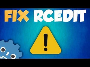 How to Fix Could not Start RcEdit in Godot