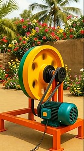 Colorful Homemade Motor and Flywheel Machine | JR Entertainment