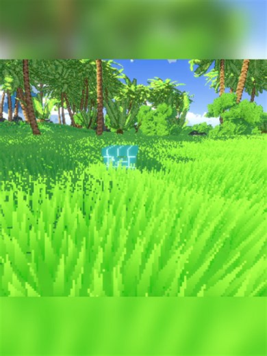 pixel art building system: grid vs free placement