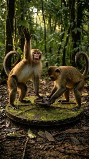 I FOUND A HIDDEN HATCH IN THE JUNGLE... 🐒 #bunker #survival