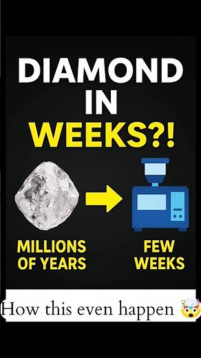 The Secret Science of Lab-Grown Diamonds 😱 | #Shorts