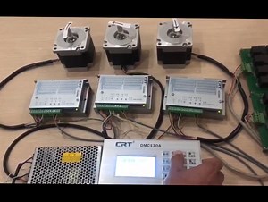 三轴运动控制系统DMC130A演示操作学习