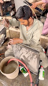 How Mechanics Clean Car Radiators! #carradiator #RadiatorCleaning #carmaintenance #diycarcare #autotips | Skilled Workers