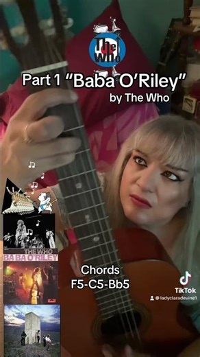 How to Play “Baba O’Riley Part 1 by The Who #easyguitartutorial
