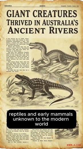 Life Along Australia’s Prehistoric Rivers #documentaryshorts #history#hiddenhistory #facts