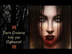 6 TRULY SCARY FAIRIES, Faerie Creatures You DON'T Ever Want To Meet! ASMR Folklore Fairy Stories