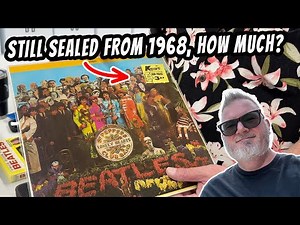 My first record show had some crazy rare vinyl records!