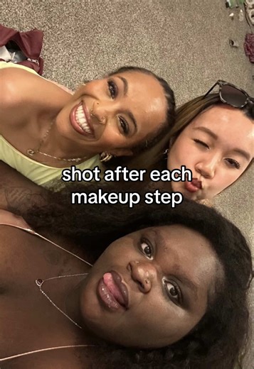 such a fun way to pregame while getting ready w/ the girlies but also crazy ☠️☠️ #grwm #pregame #girlhood @pat🧍🏿‍♀️ @maya
