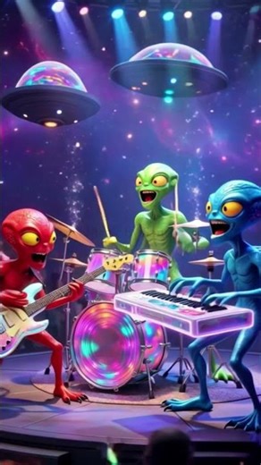 Humans React to Alien Song 🤣#alien #music #funny#shorts #viral #space #facts