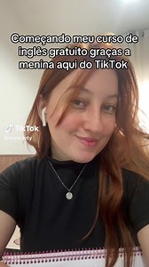 Curso de Inglês Gratuito Online: Começando minha jornada graças ao TikTok
