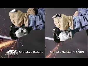 Esmerilhadeira Angular a Bateria Makita - DGA404/ DGA454 / DGA504