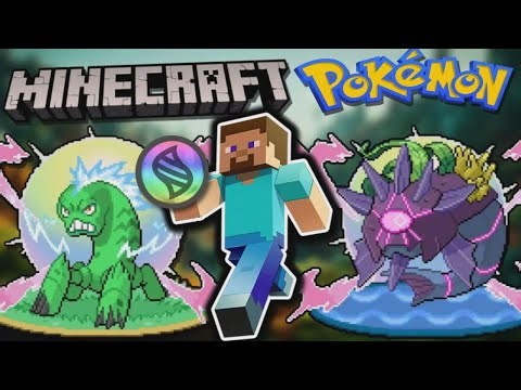 Nova região Pokémon no MINECRAFT com formas MEGA incríveis