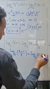 Solving Logarithmic Equations