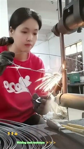 Cone shape welding … Satisfying mechanic skill
