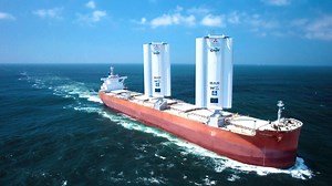 Hard sail test hits the high seas, aiming to reduce cargo ship emissions by 30 percent