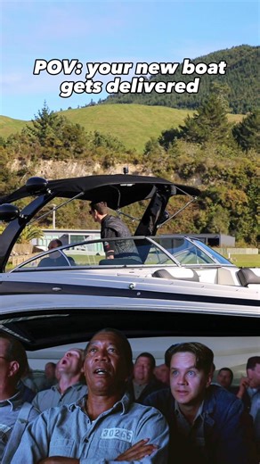 Crownline Boats Official on Instagram: "When your new Crownline finally gets delivered… 🛥️ 🙌 Live the moment. Own the water. Build yours today, visit the link in our bio. #CrownlineBoats #BoatLife #NewBoatWhoDis #LuxuryOnTheWater #BoatGoals"