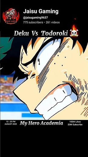 Deku vs Todoroki 🔥 Epic UA Sports Festival Battle! #MHA